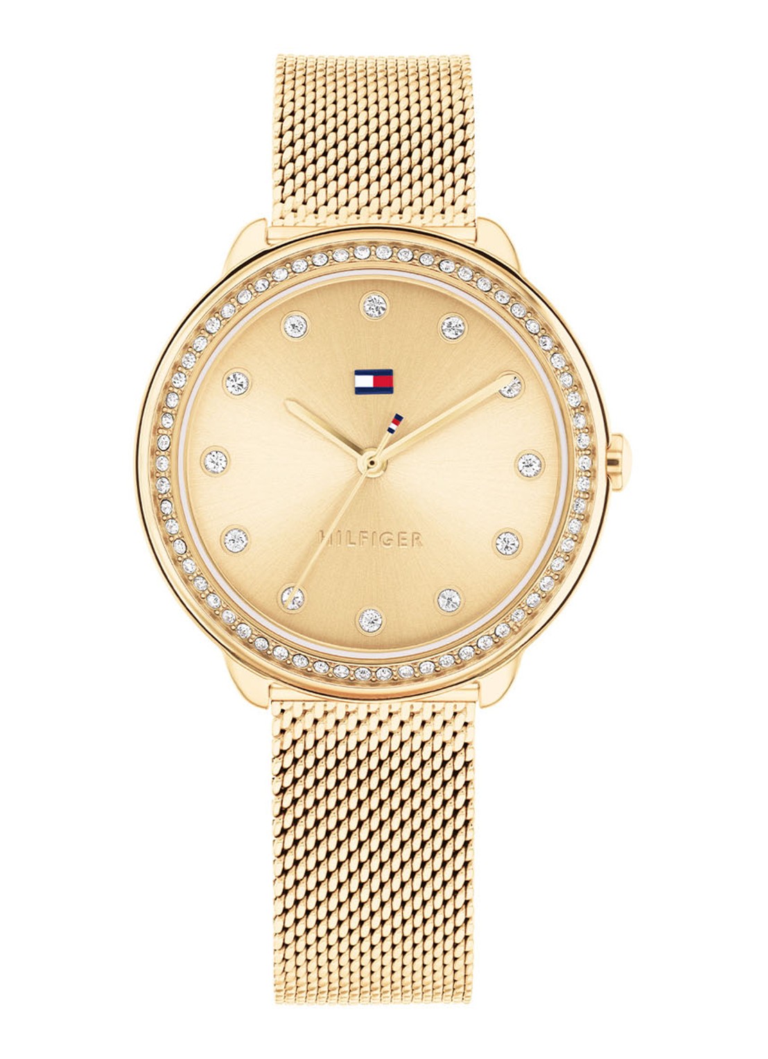 Tommy Hilfiger Demi horloge TH1782699 - voorkant goud