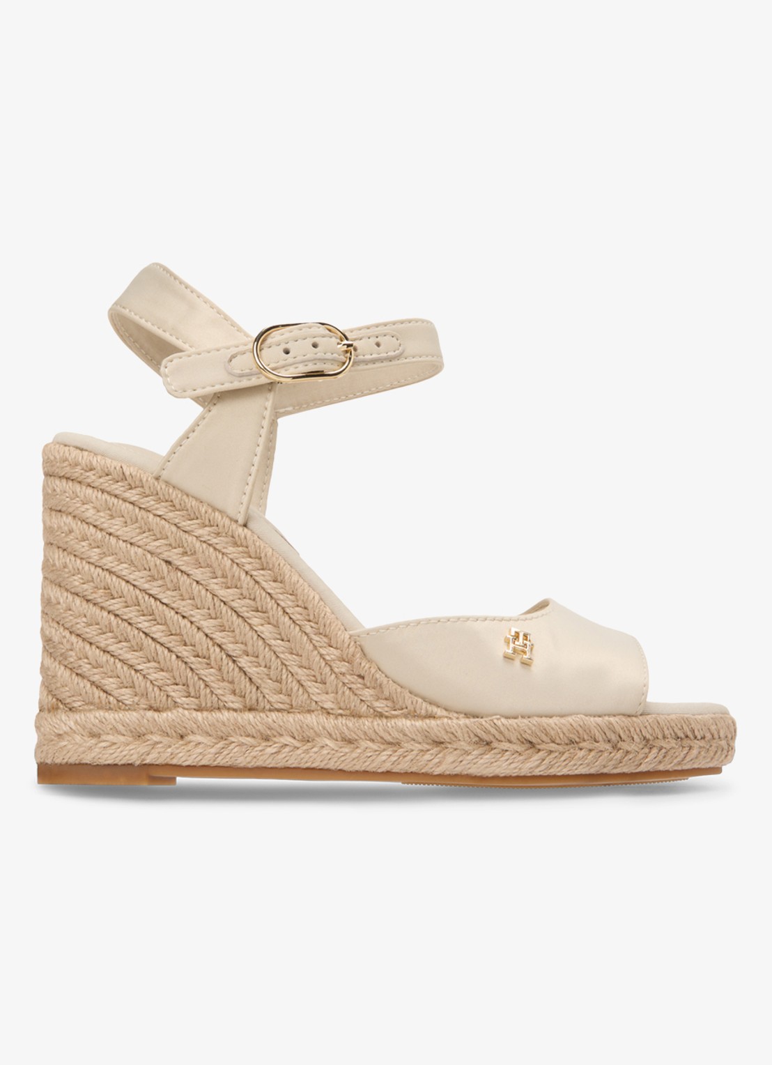Tommy Hilfiger Espadrille met hak - detail 5 beige