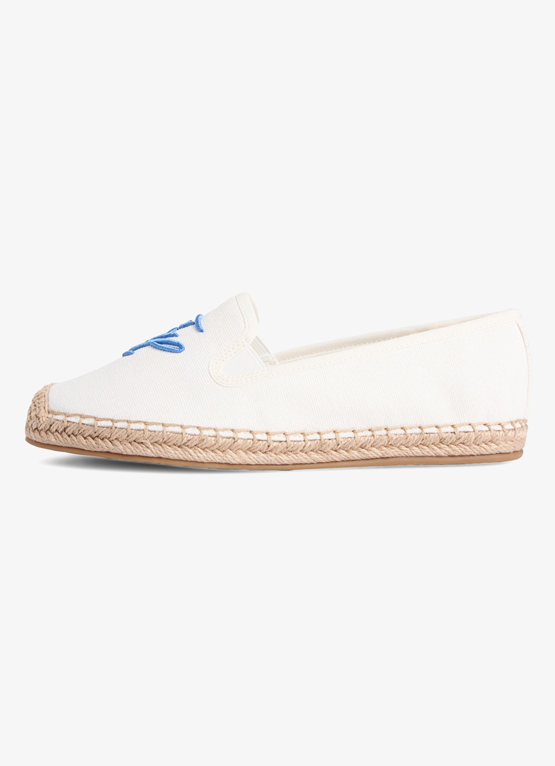 Tommy Hilfiger Espadrille van katoen - detail 3 gebroken wit