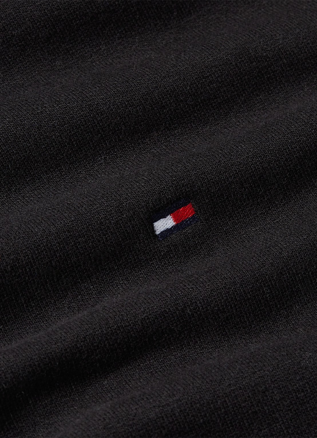 Tommy Hilfiger Essential hoodie met logoborduring - detail 4 zwart