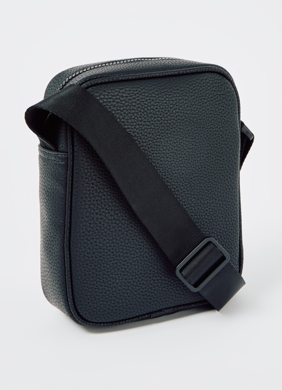 Tommy Hilfiger Essential  Reporter crossbodytas met logo - achterkant zwart