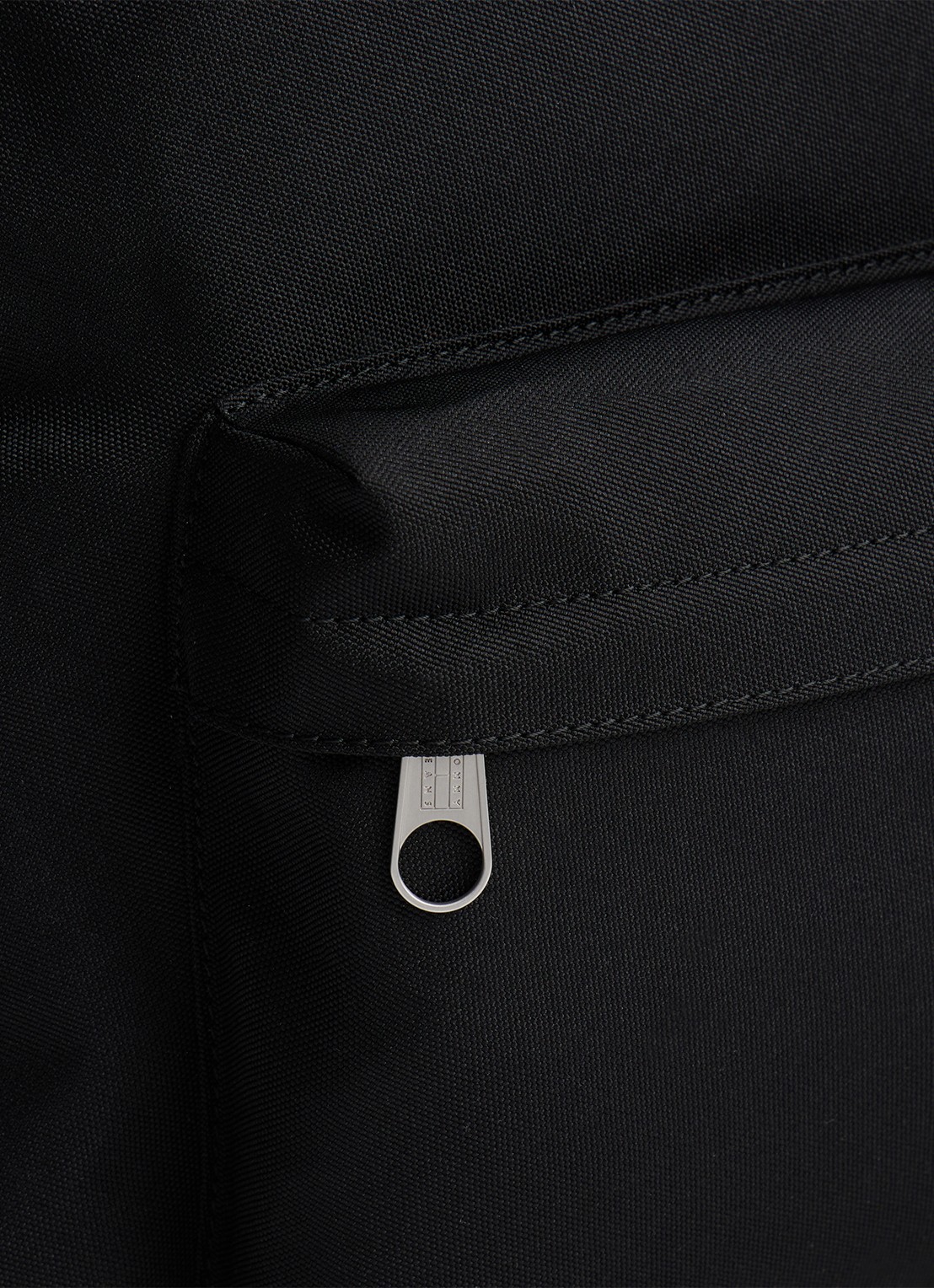 Tommy Hilfiger Essential rugzak met logo - detail 3 zwart