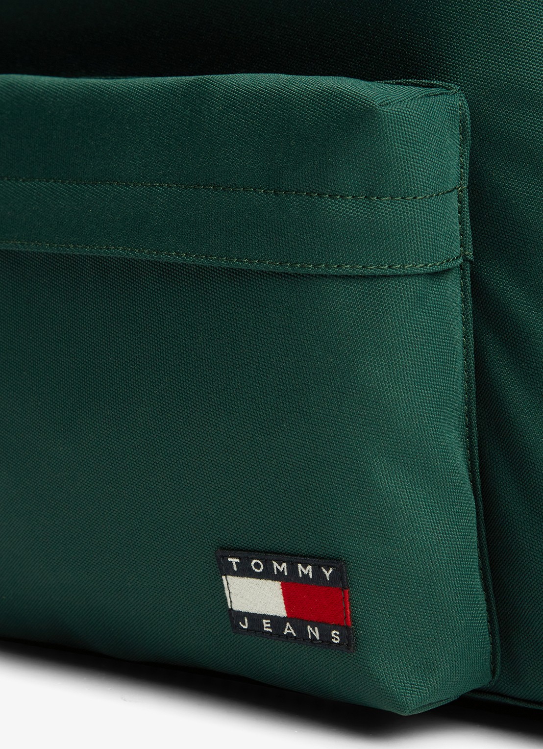 Tommy Hilfiger Essential rugzak met logo - detail 3 elegant green-mcd / groen