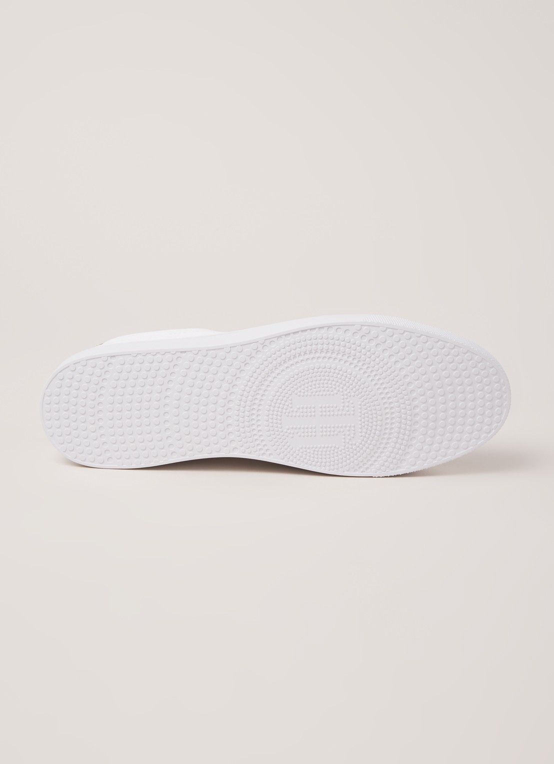 Tommy Hilfiger Essential sneaker van leer - detail 5 wit
