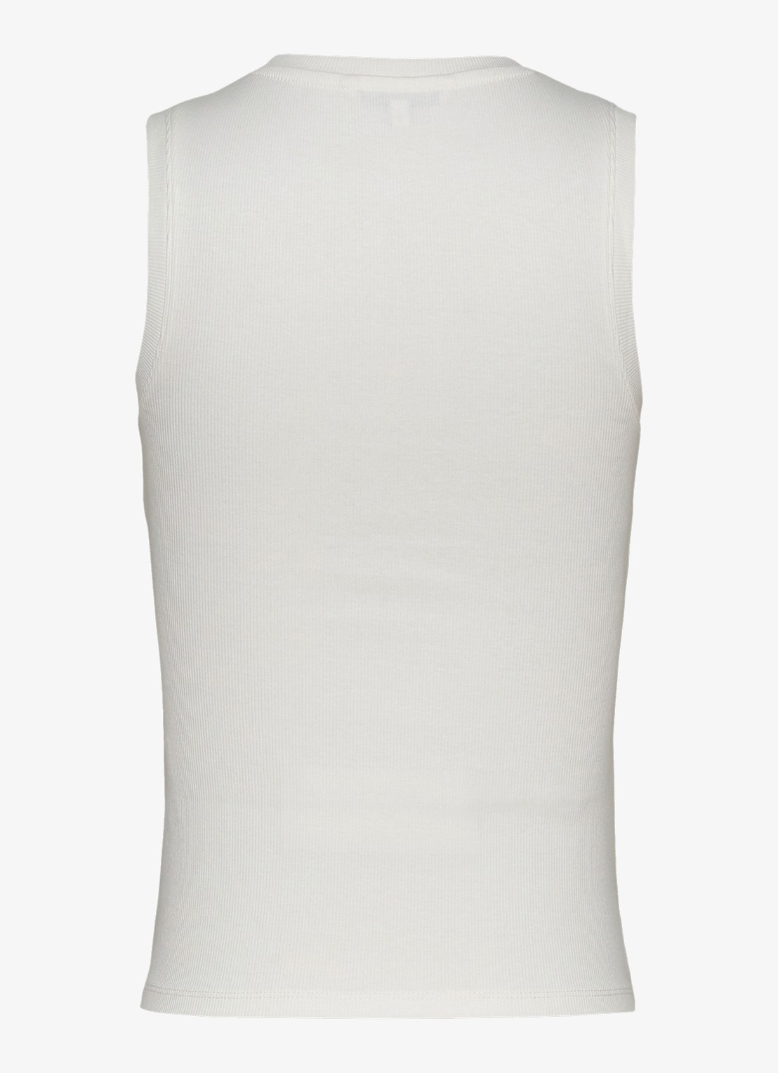 Tommy Hilfiger Essential tanktop met logo - detail 5 wit