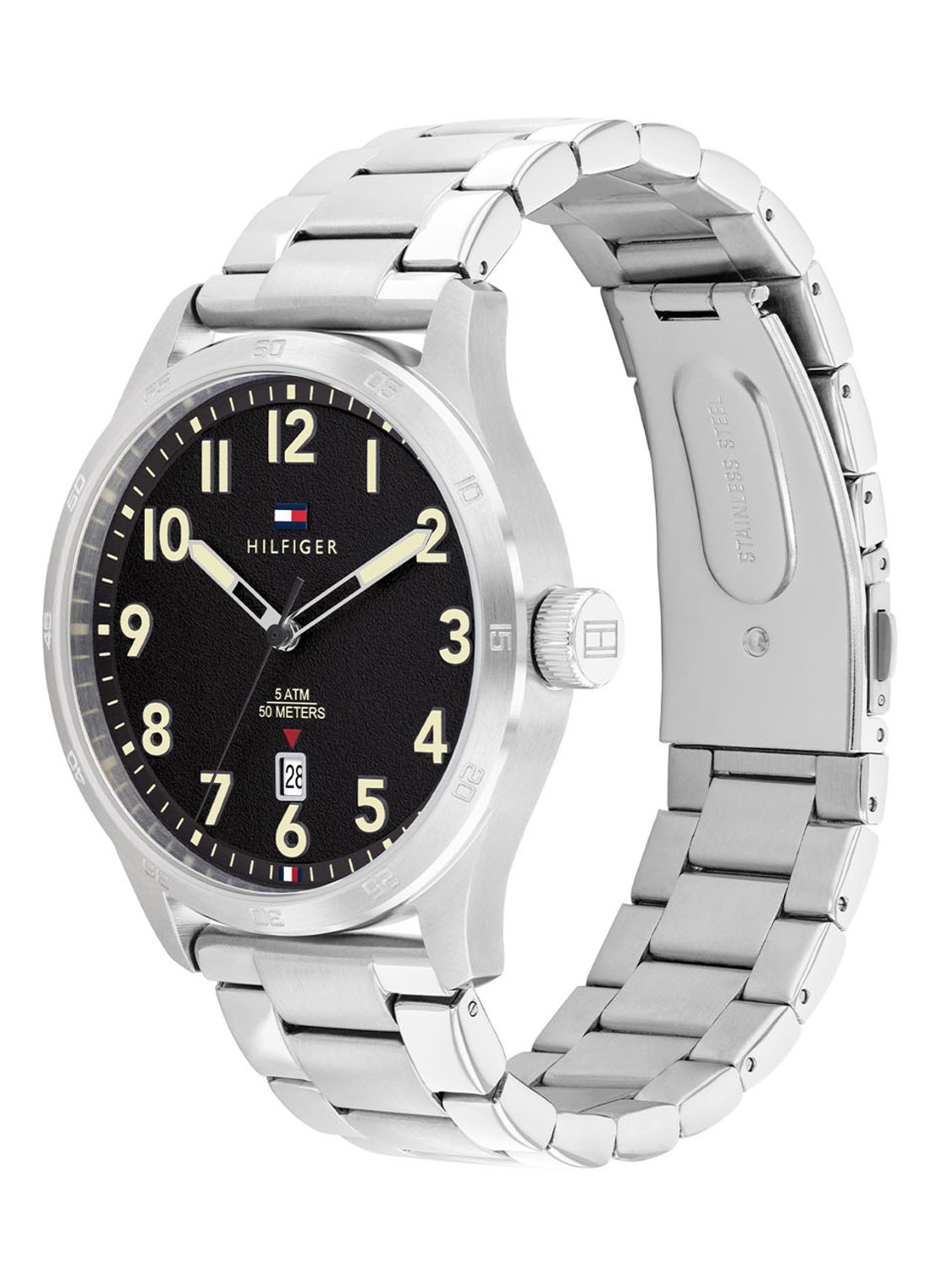 Tommy Hilfiger Forrest horloge TH1792094  - detail 3 zilver