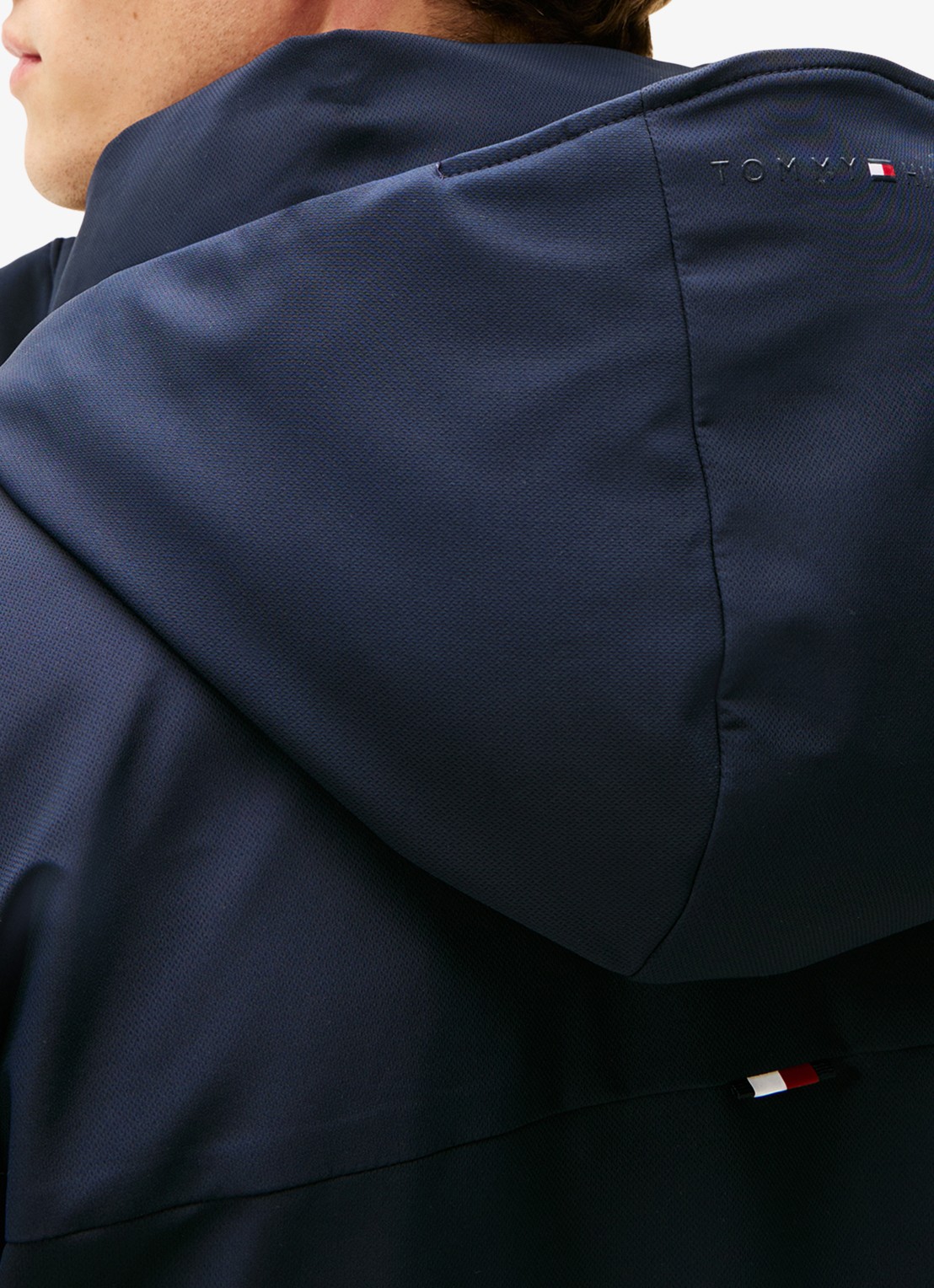 Tommy Hilfiger Gewatteerde parka met capuchon en waterafstotende coating - detail 3 donkerblauw