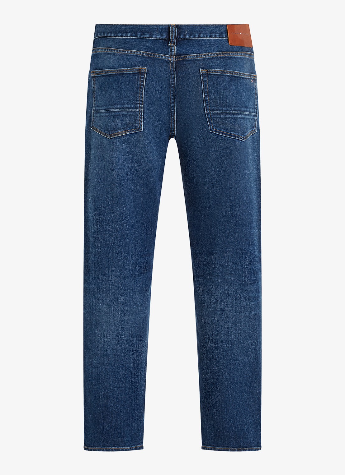 Tommy Hilfiger Harlem slim fit jeans met donkere wassing - detail 6 indigo