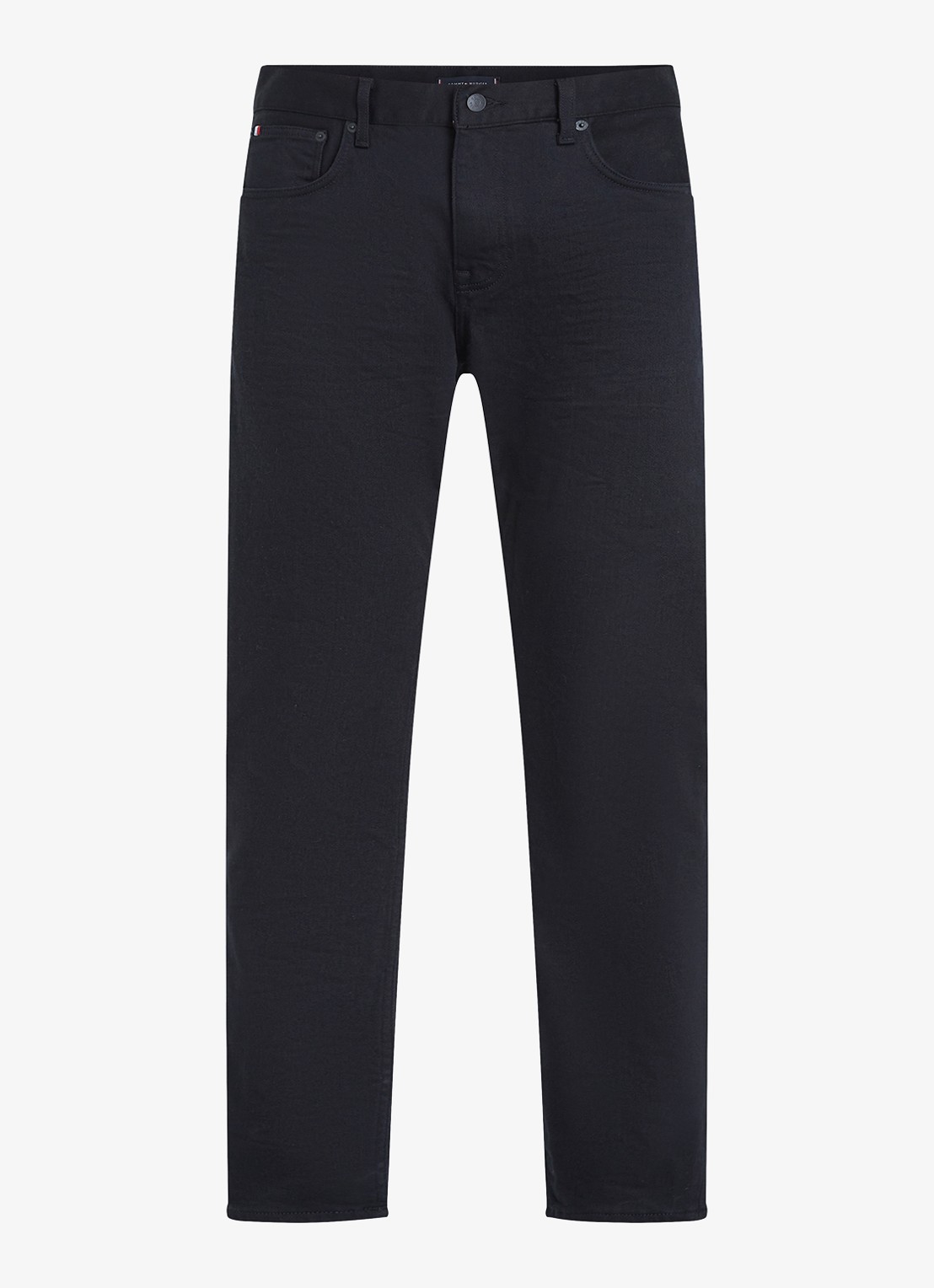 Tommy Hilfiger Harlem slim fit jeans met gekleurde wassing - voorkant zwart