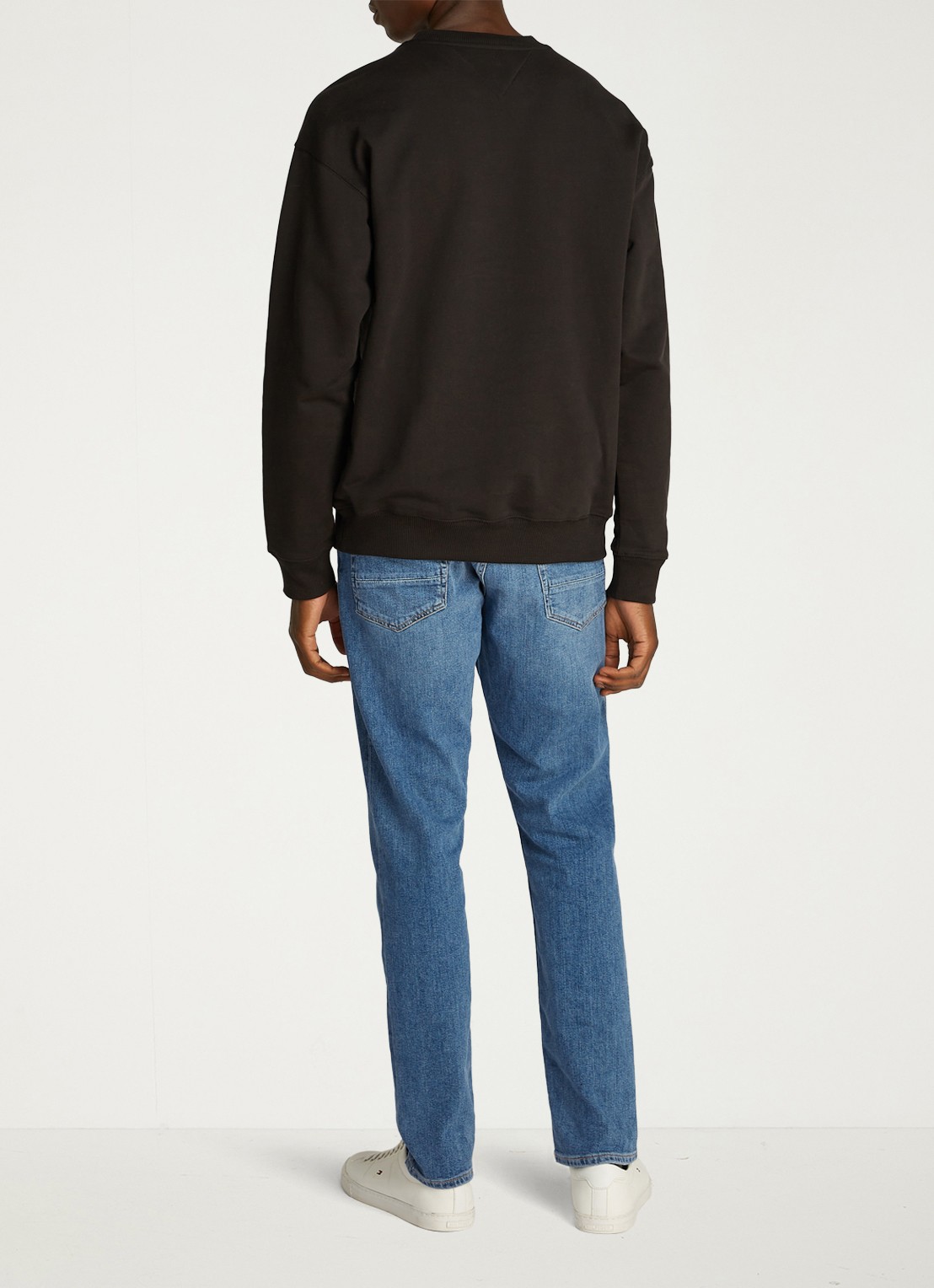 Tommy Hilfiger Harlem slim fit jeans met steekzakken - achterkant 3 indigo