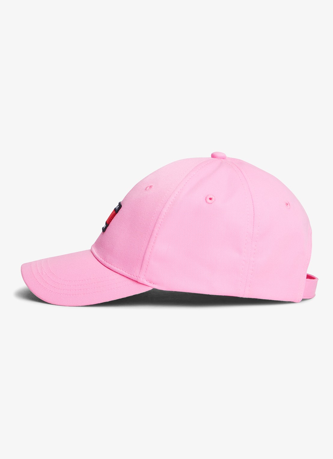 Tommy Hilfiger Heritage Flag pet met logoborduring - detail pink daisy-tou / roze