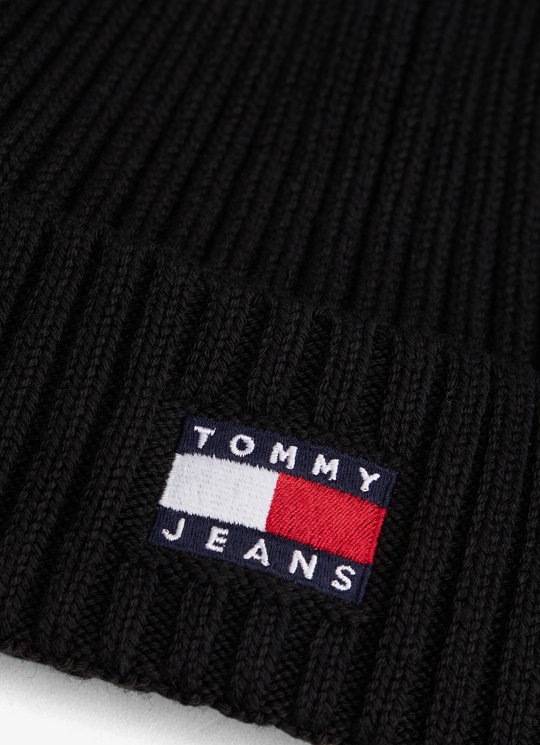 Tommy Hilfiger Heritage muts met logo - detail 3 zwart