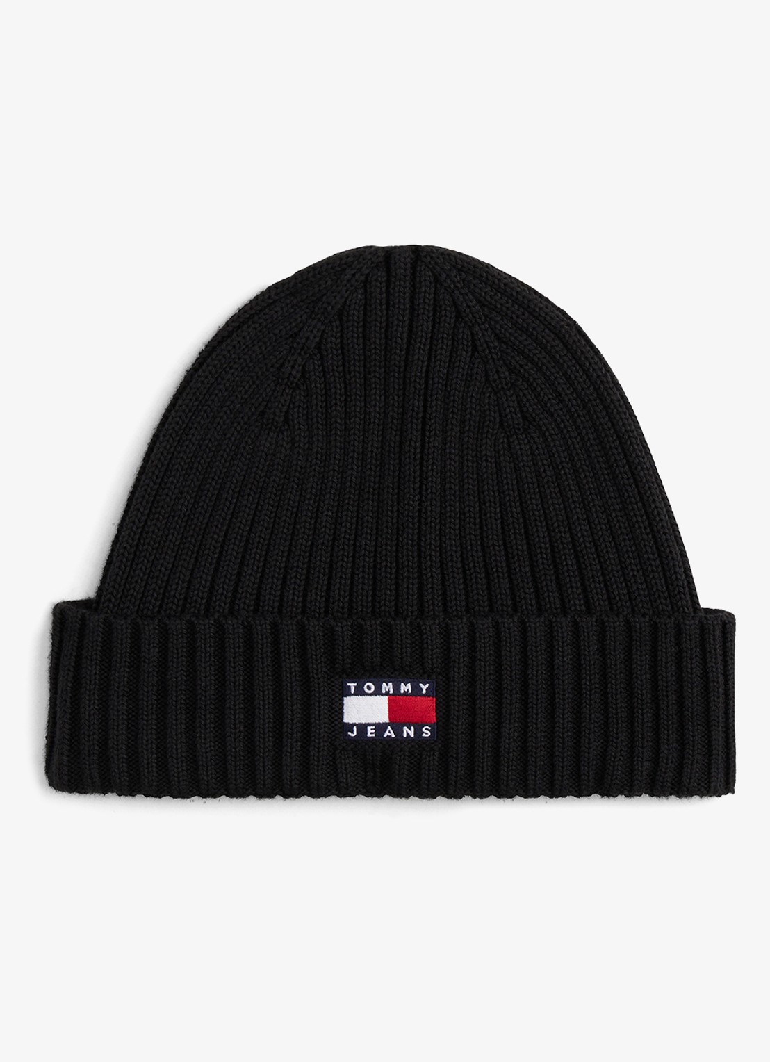 Tommy Hilfiger Heritage muts met logo - voorkant 2 zwart