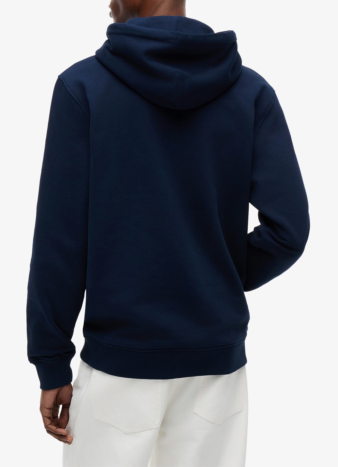 Tommy Hilfiger Hoodie met logo - achterkant 3 donkerblauw