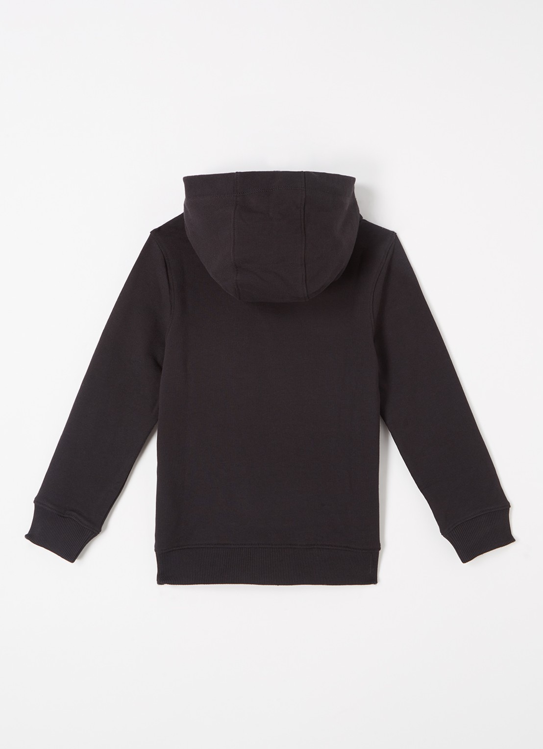 Tommy Hilfiger Hoodie met logoborduring - voorkant 2 zwart