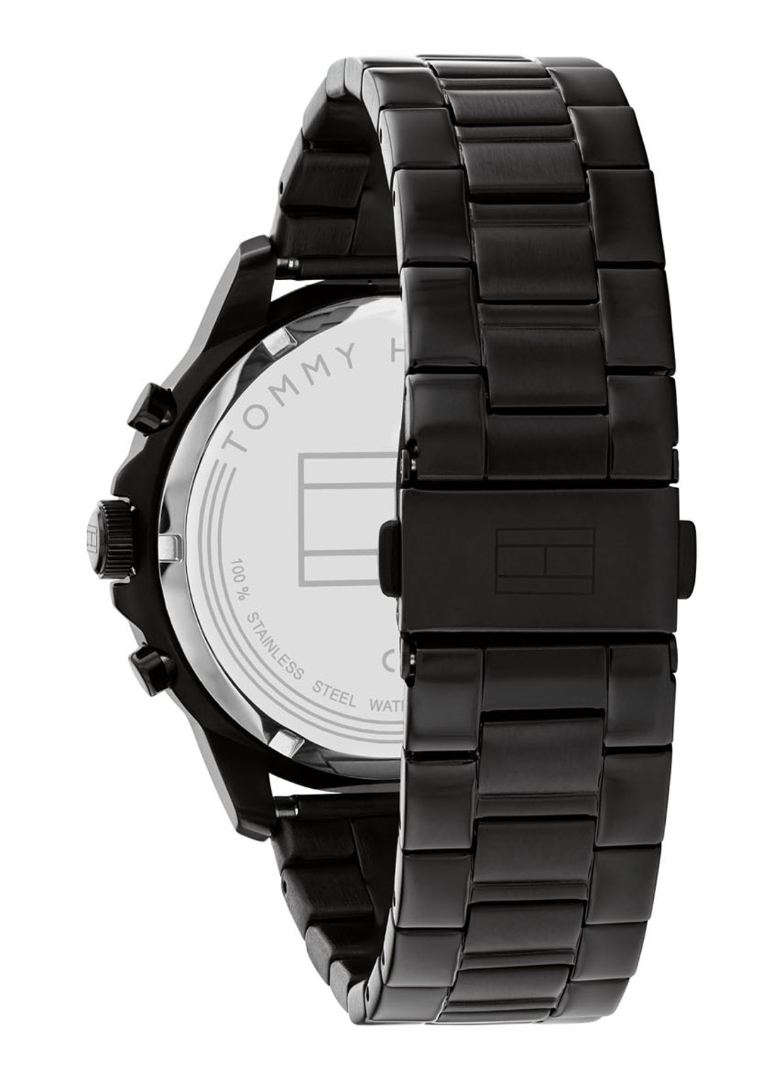 Tommy Hilfiger Horloge TH1710478 - detail 4 zwart