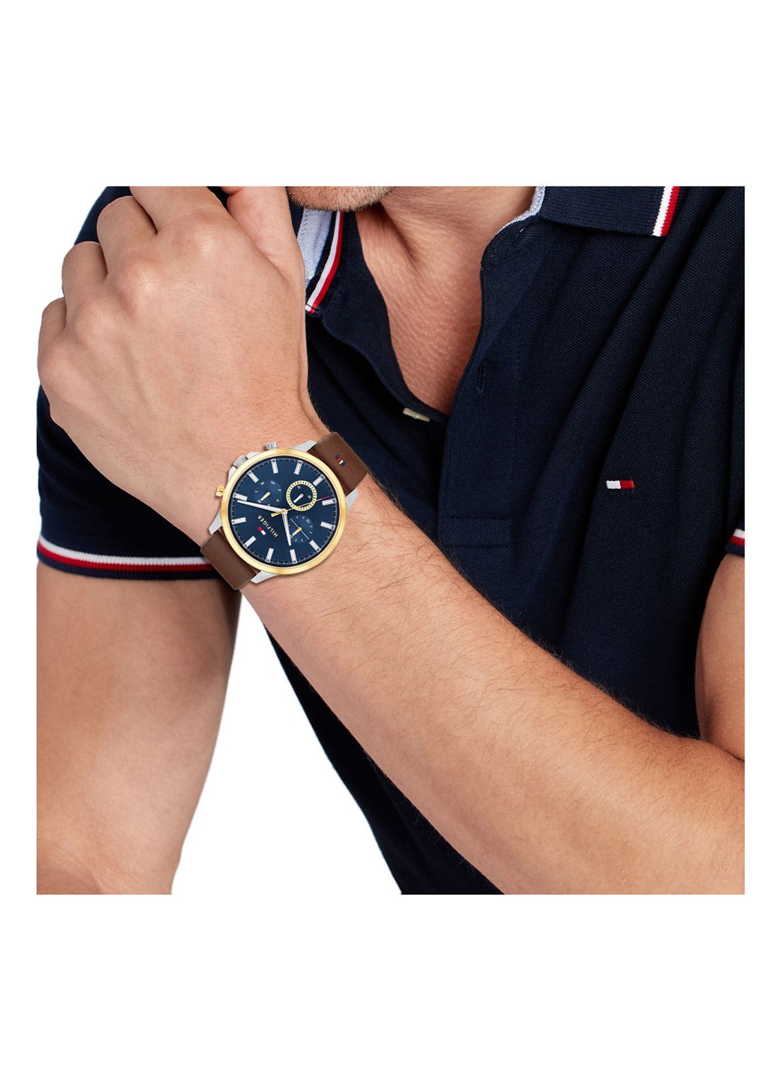 Tommy Hilfiger Horloge TH1710496 - detail 4 zilver