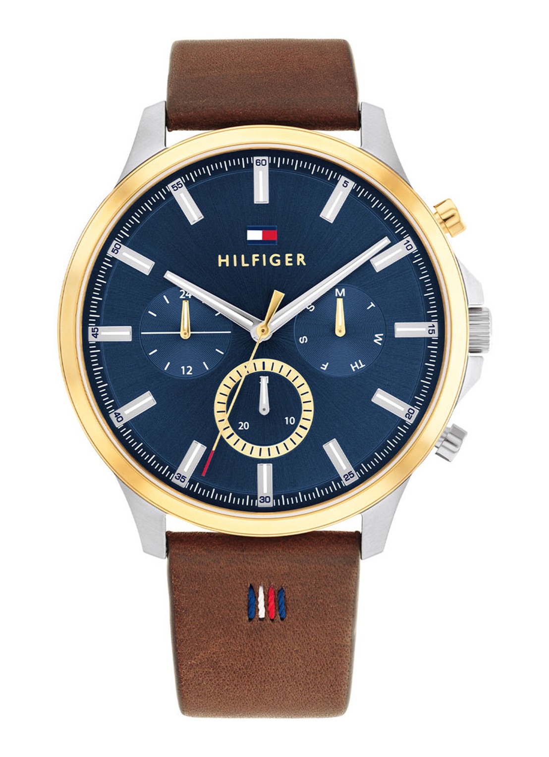 Tommy Hilfiger Horloge TH1710496 - voorkant zilver