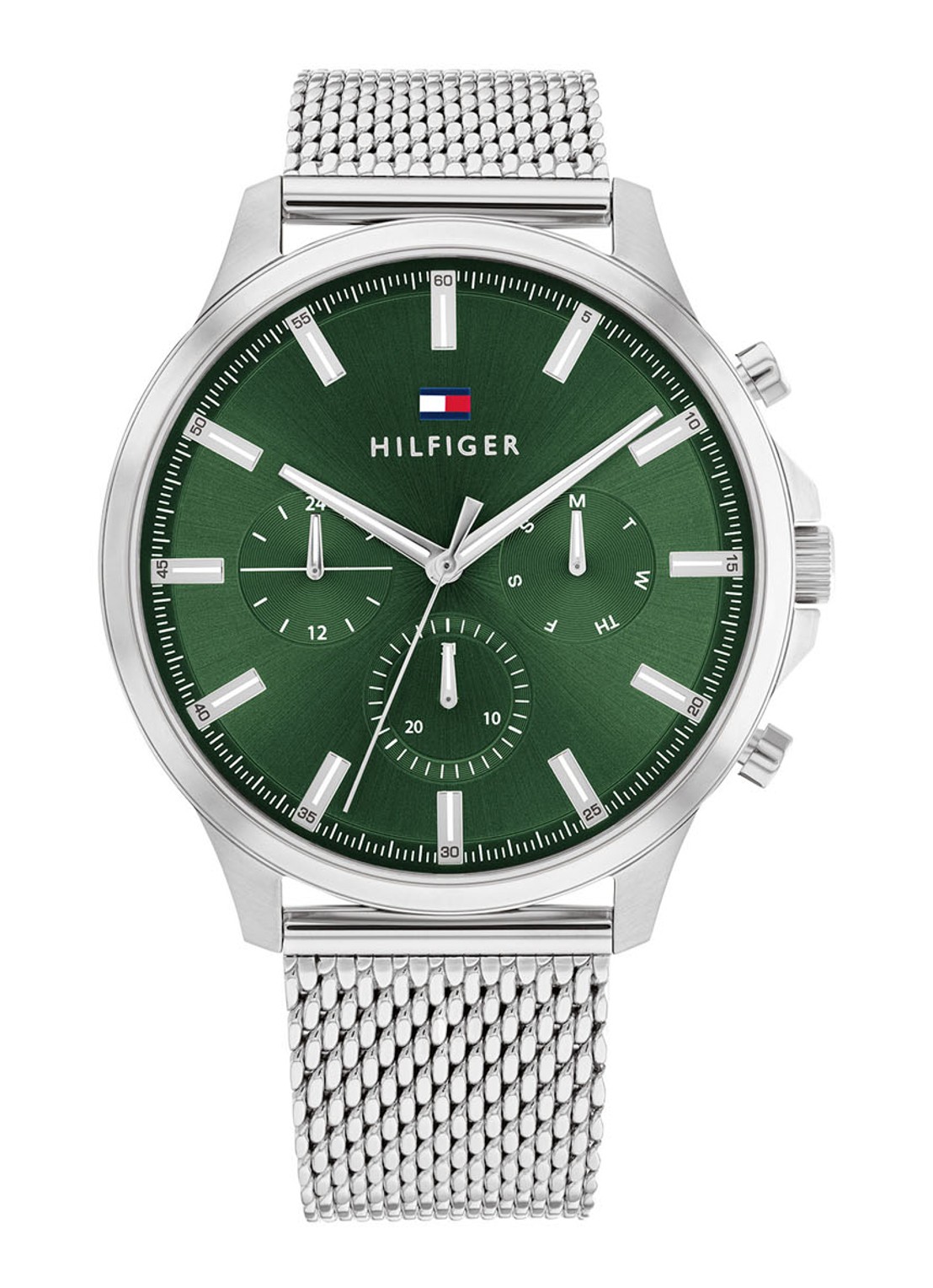 Tommy Hilfiger Horloge TH1710499 - voorkant zilver