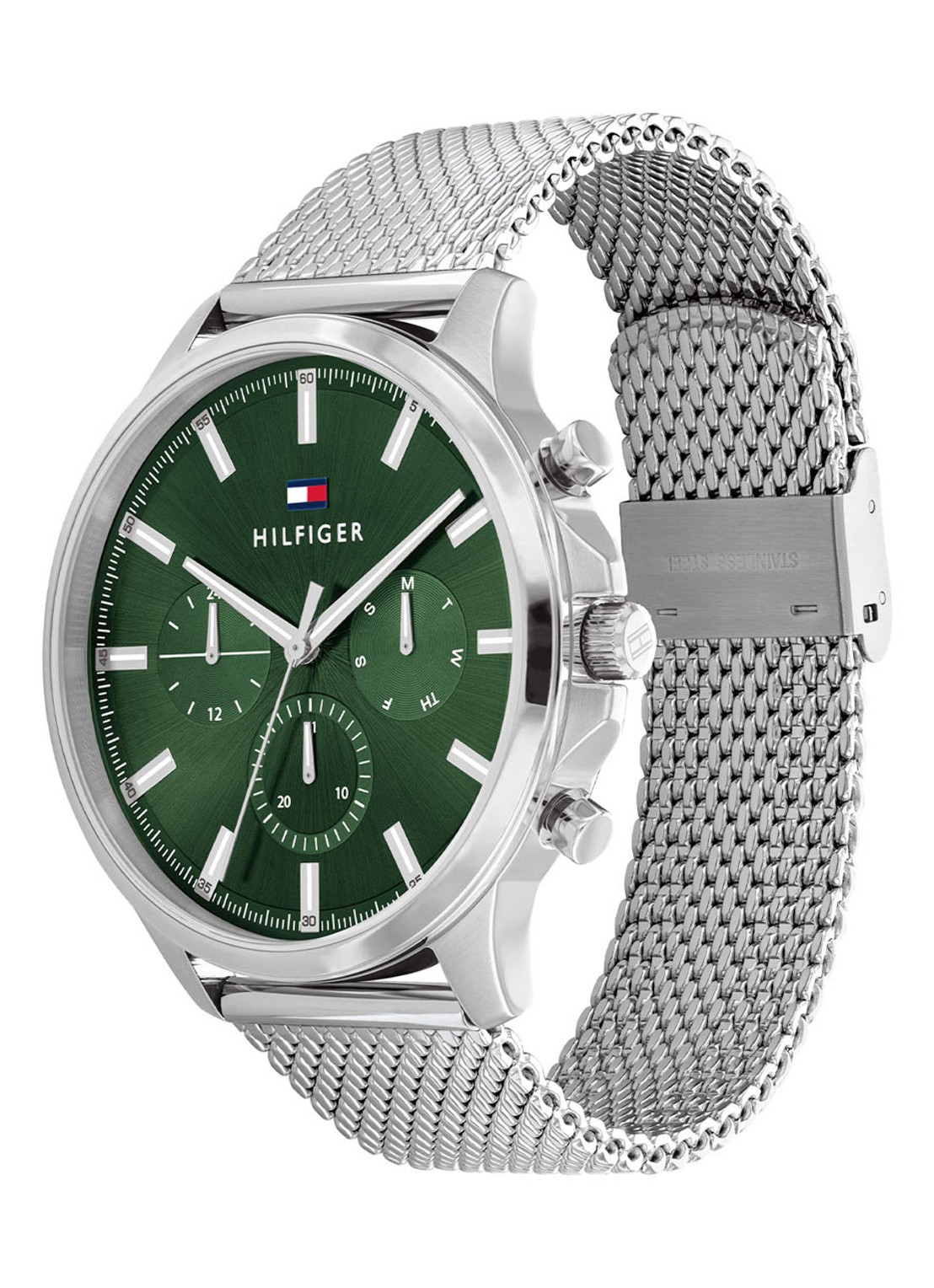 Tommy Hilfiger Horloge TH1710499 - voorkant 2 zilver