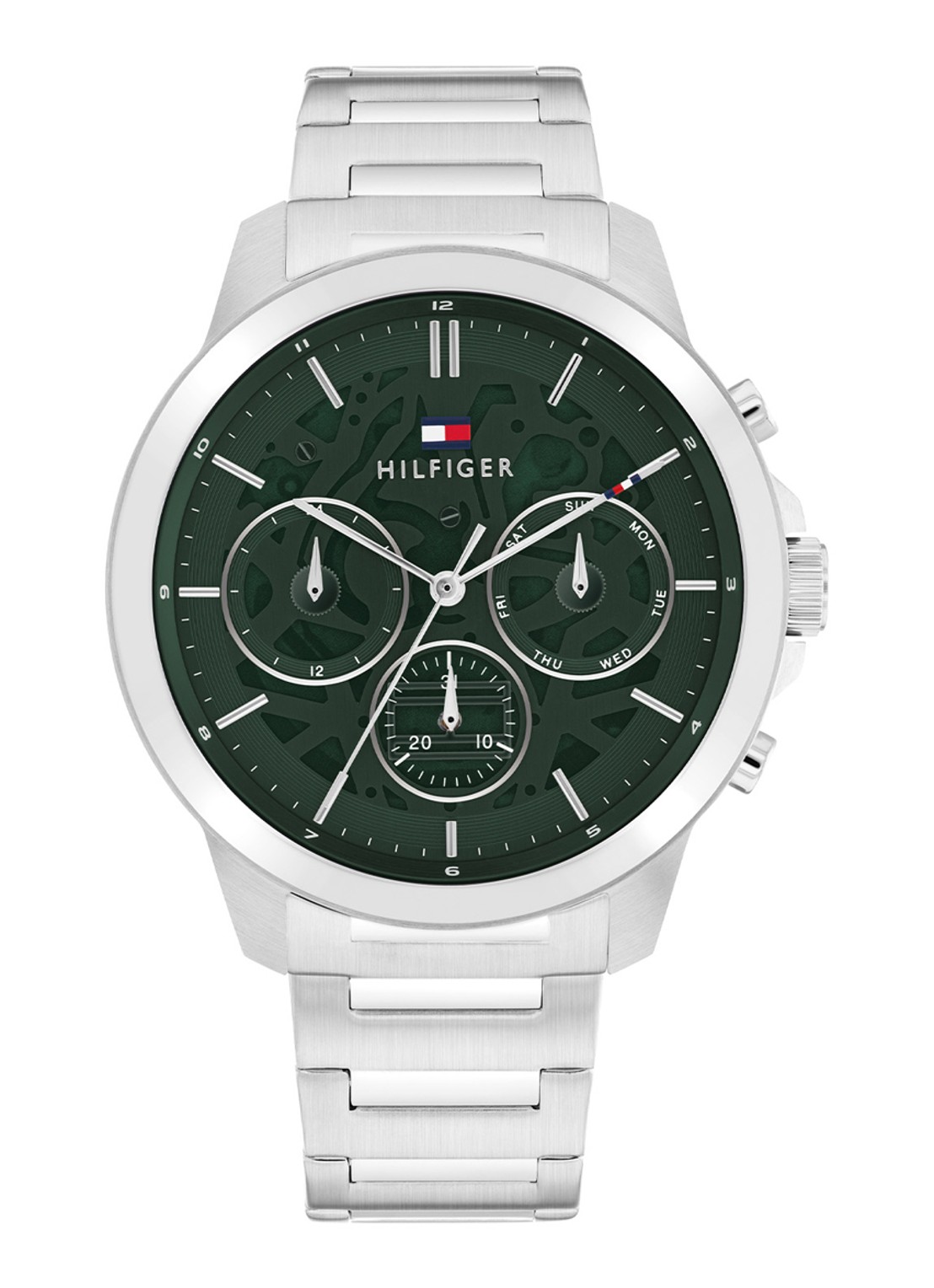 Tommy Hilfiger Horloge TH1710686 - voorkant 3 zilver