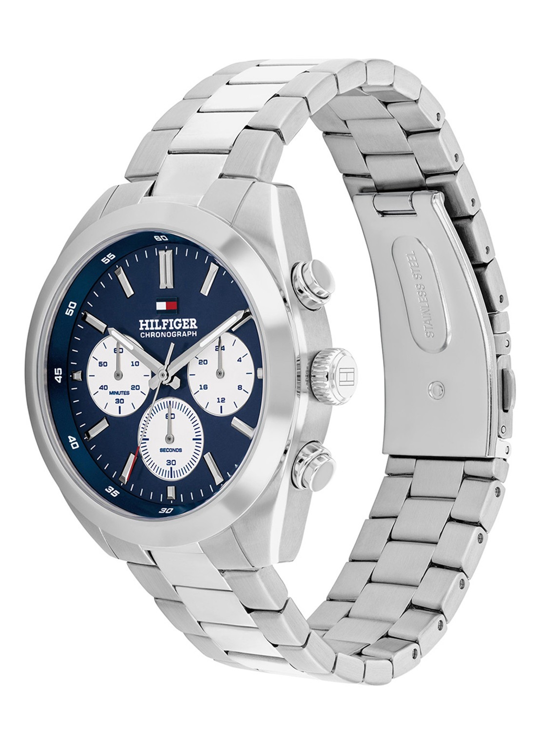 Tommy Hilfiger Horloge TH1710722   - detail zilver
