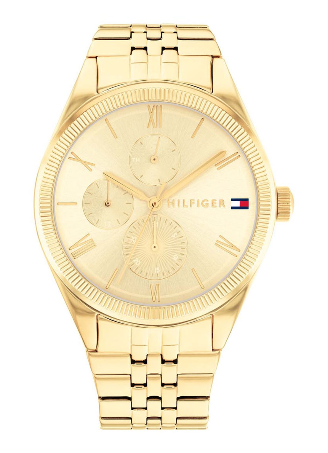 Tommy Hilfiger Horloge TH1782592 - voorkant 3 goud
