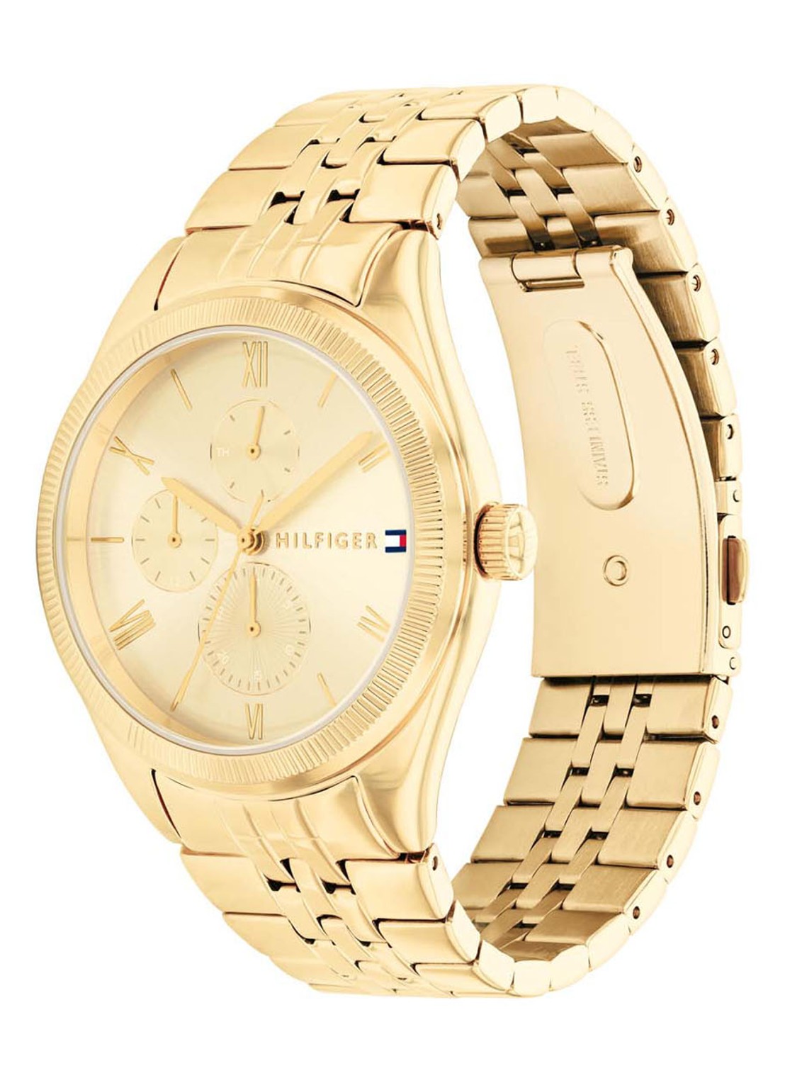 Tommy Hilfiger Horloge TH1782592 - voorkant 4 goud