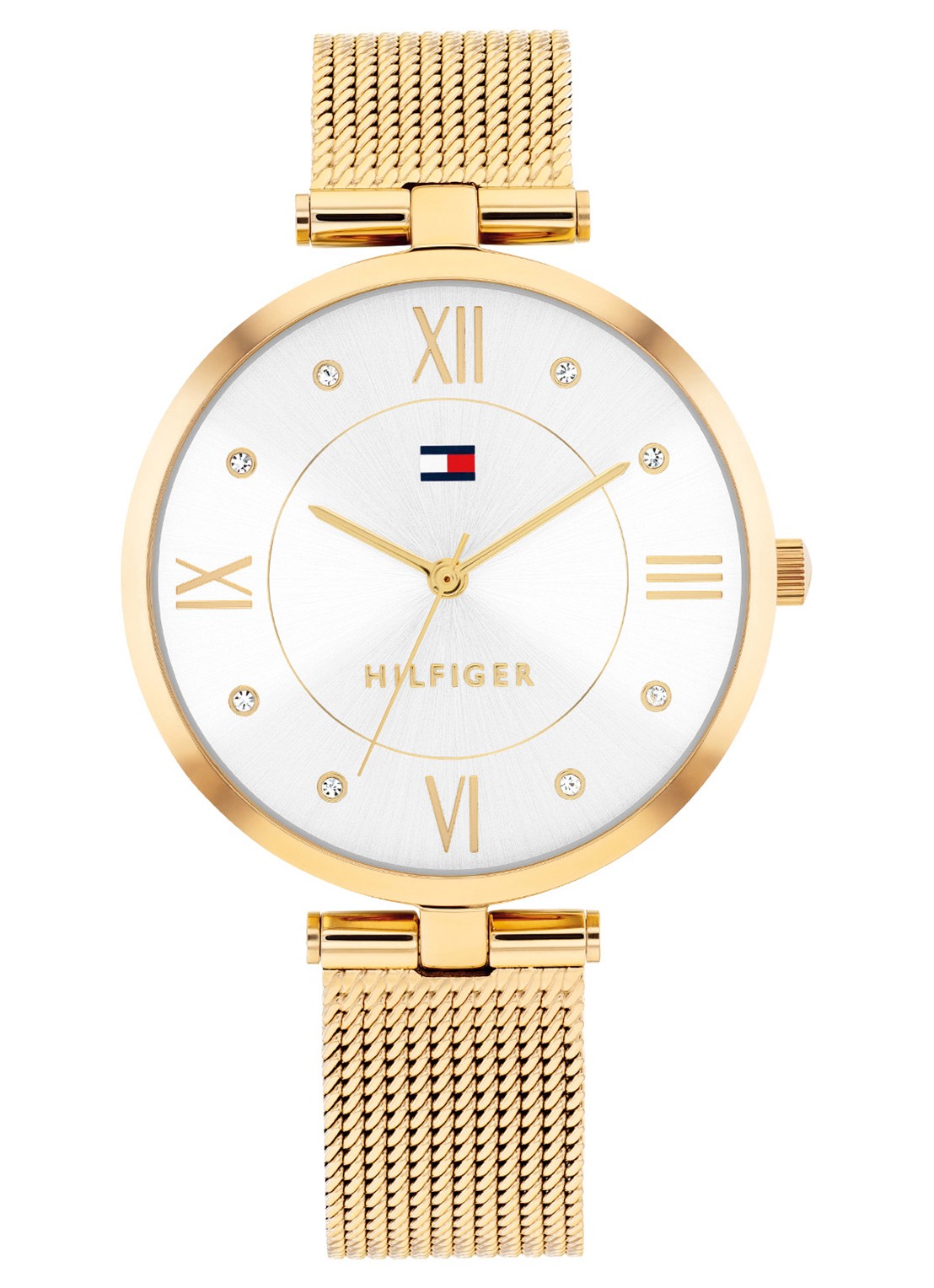 Tommy Hilfiger Horloge TH1782805   - voorkant 3 goud