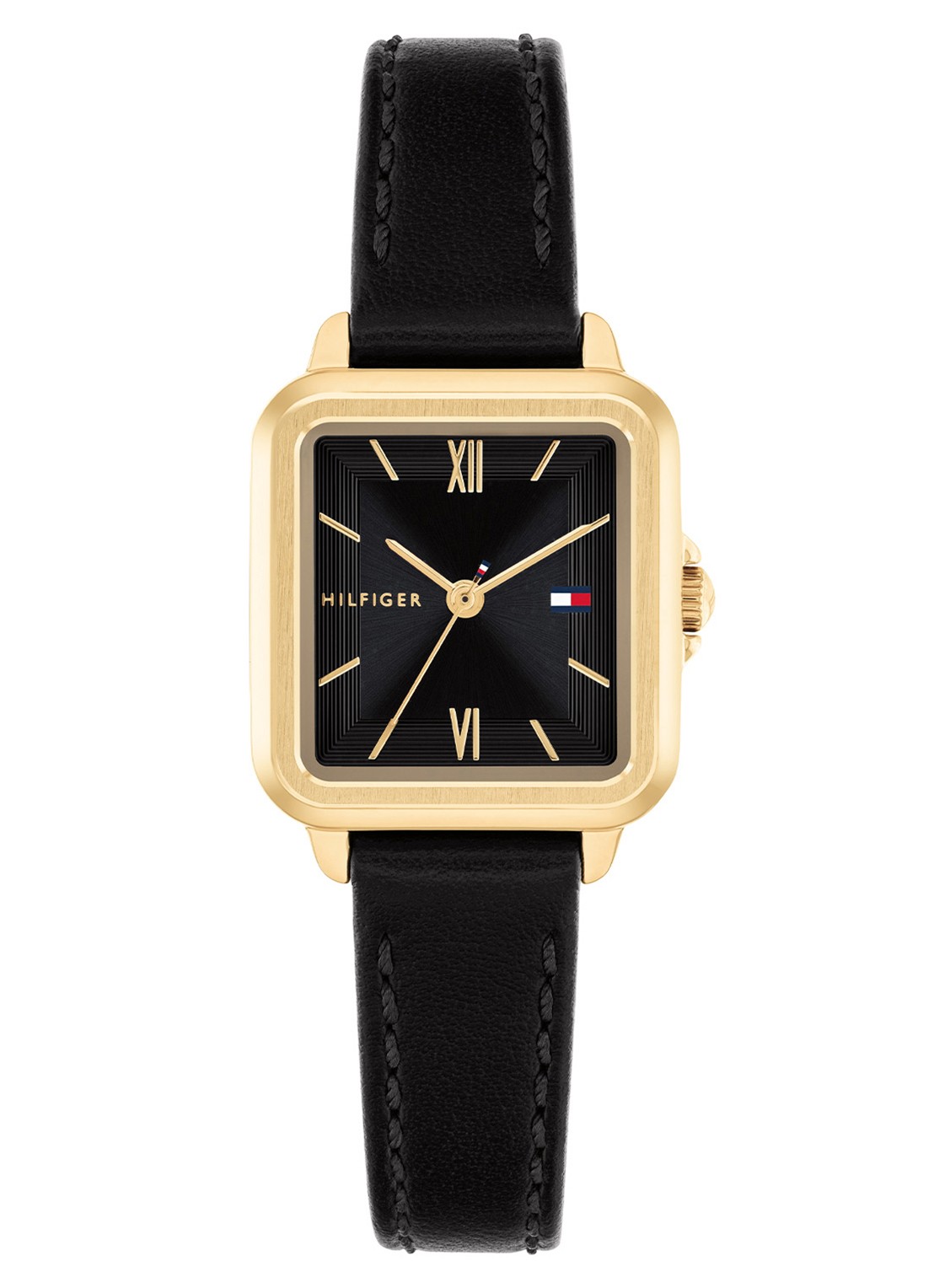 Tommy Hilfiger Horloge TH1782835   - voorkant zwart