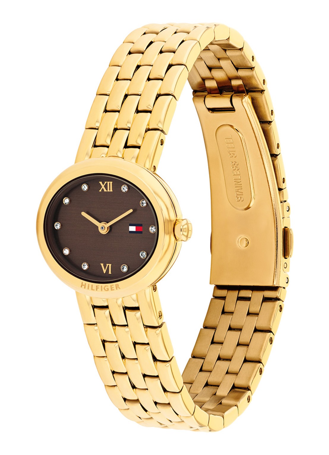 Tommy Hilfiger Horloge TH1782844  - detail goud