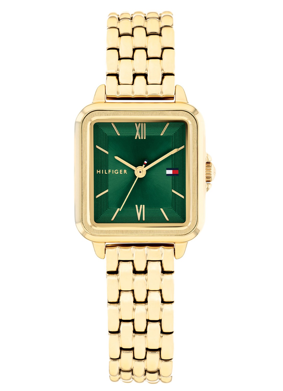 Tommy Hilfiger Horloge TH1782858   - voorkant 3 goud