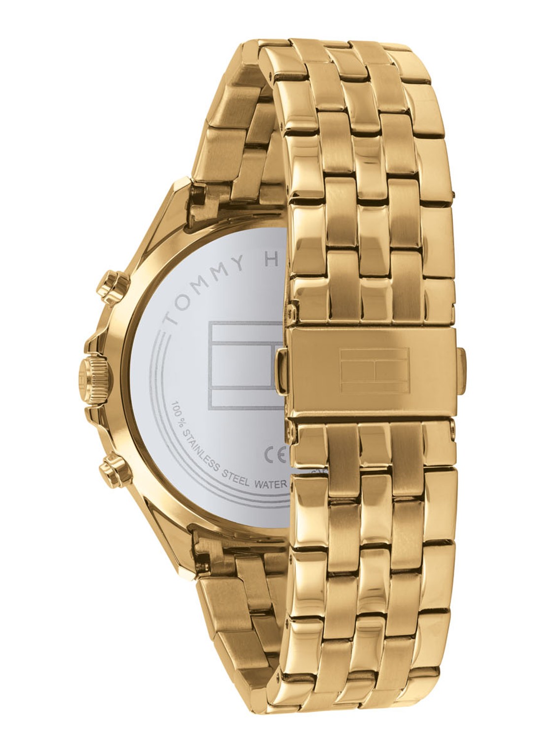 Tommy Hilfiger Horloge TH1791708 - detail 4 goud