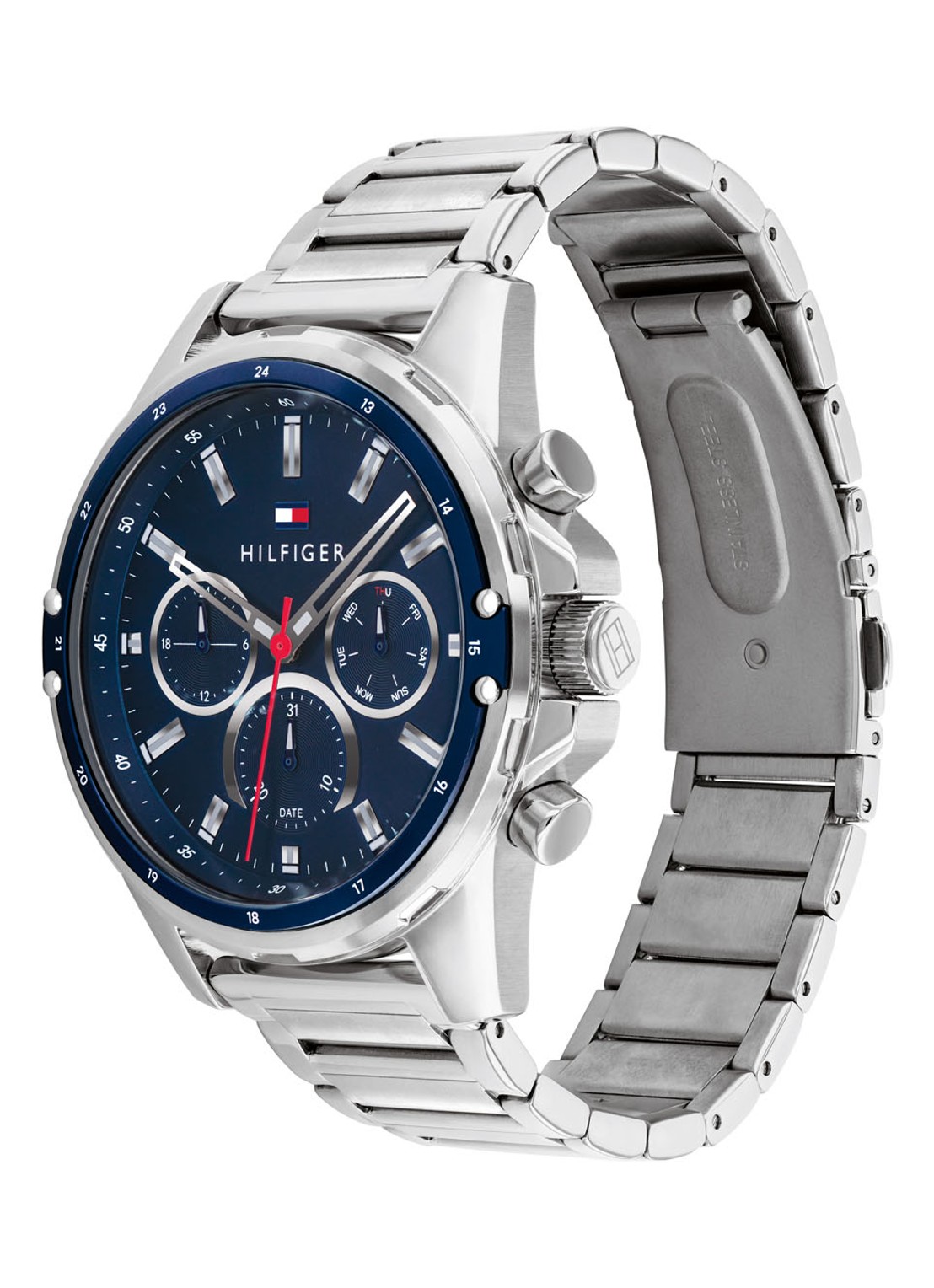 Tommy Hilfiger Horloge TH1791788 - detail zilver