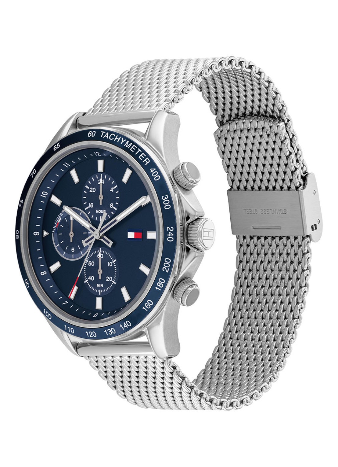 Tommy Hilfiger Horloge TH1792018 - voorkant 2 zilver