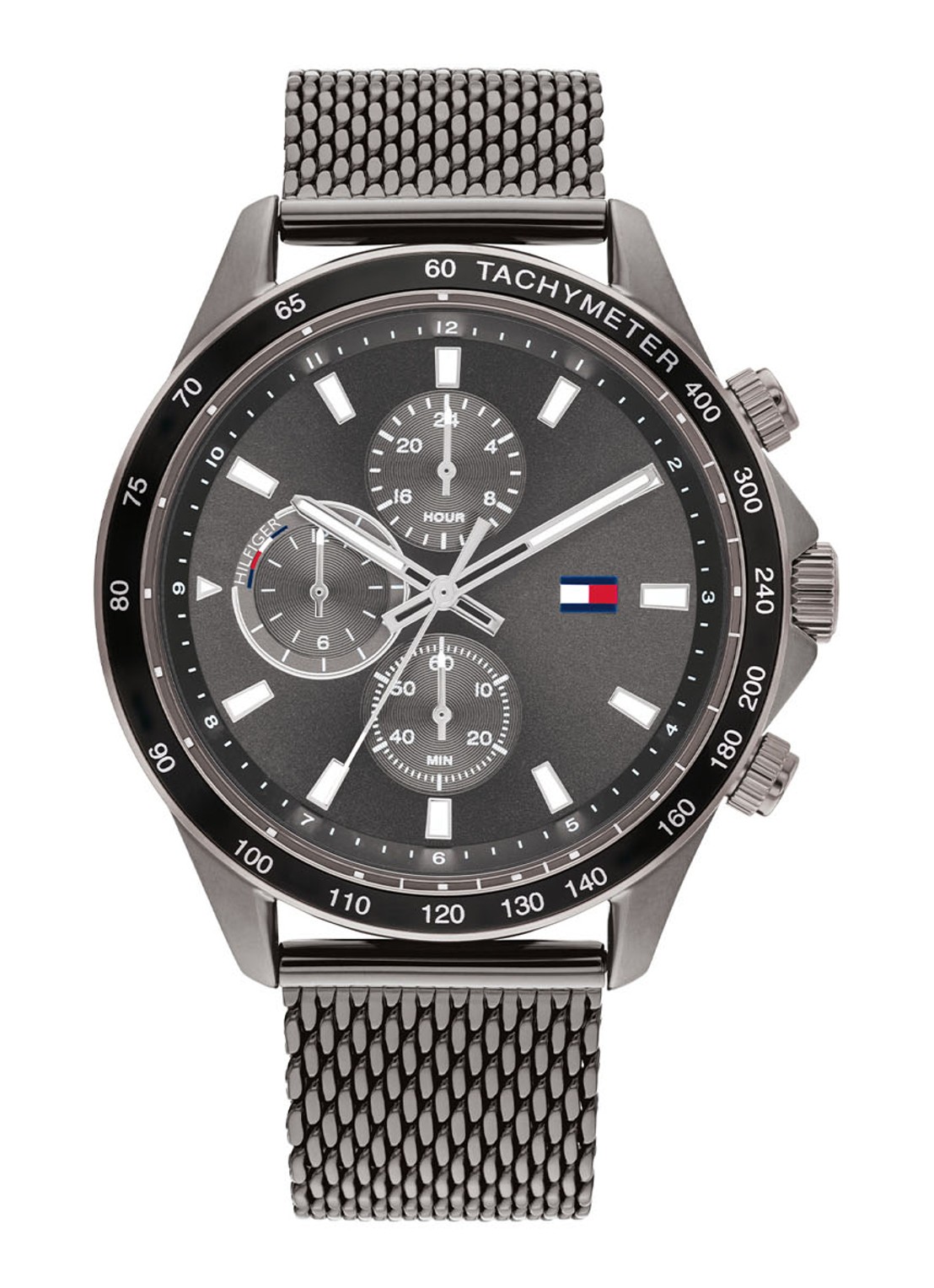 Tommy Hilfiger Horloge TH1792019 - voorkant 3 grijs