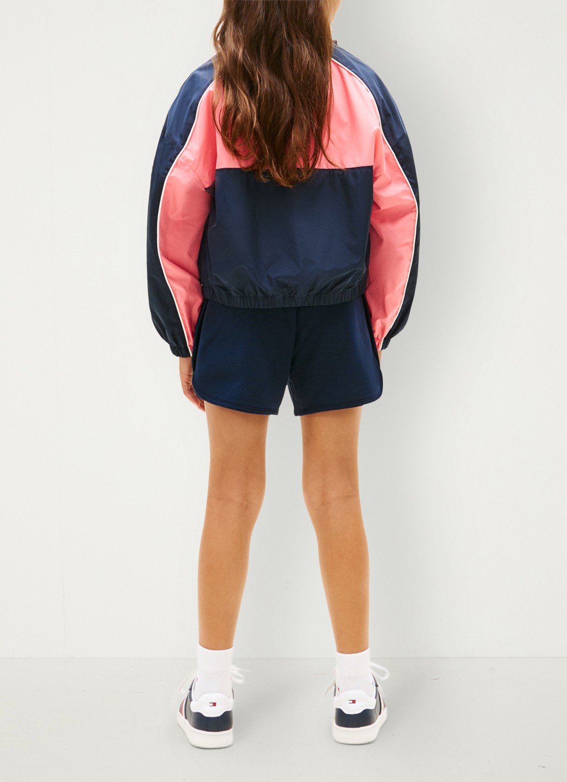 Tommy Hilfiger Jack met logo en steekzakken - achterkant 5 multicolor