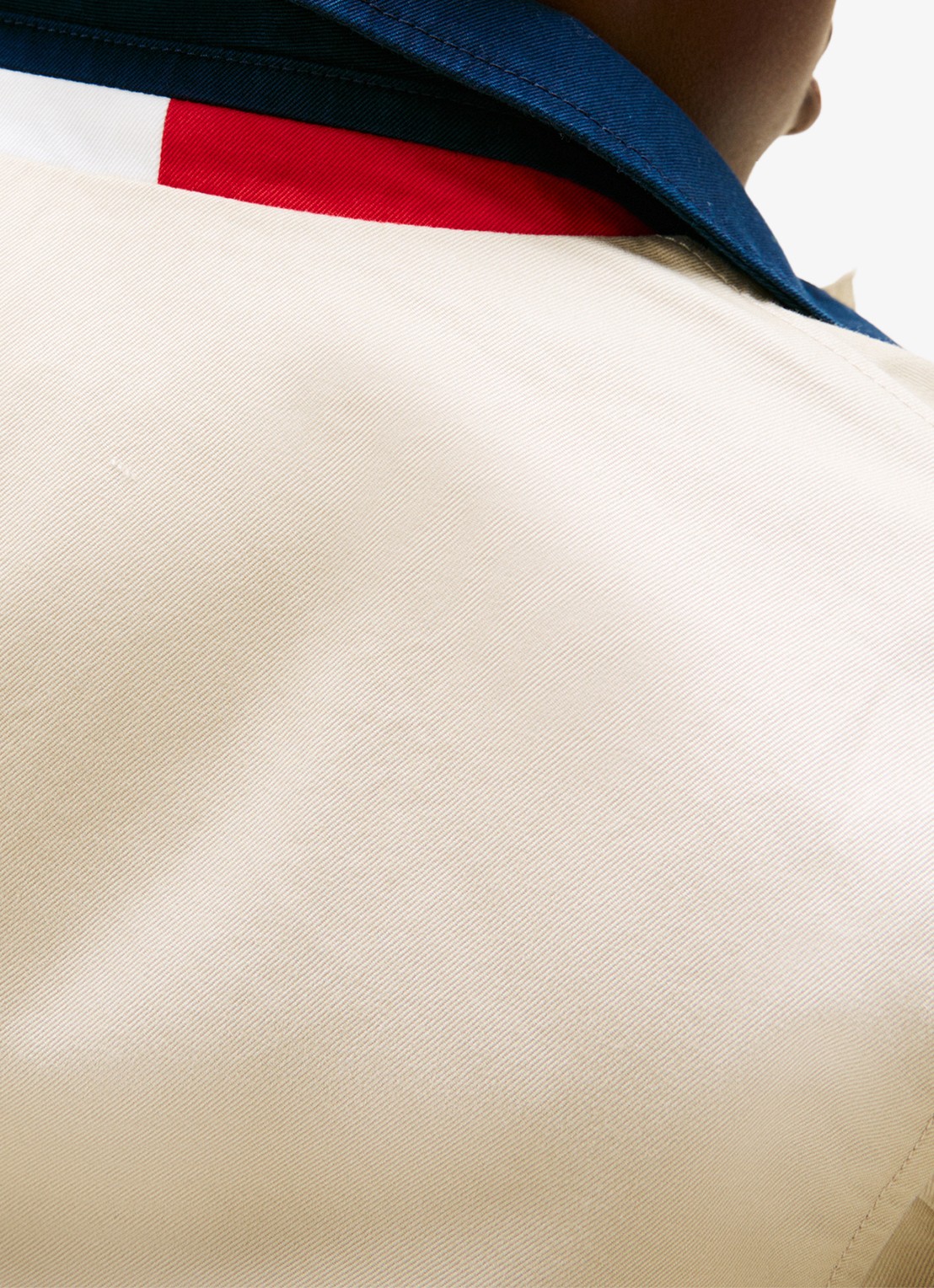 Tommy Hilfiger Jack met logoborduring - detail 4 beige