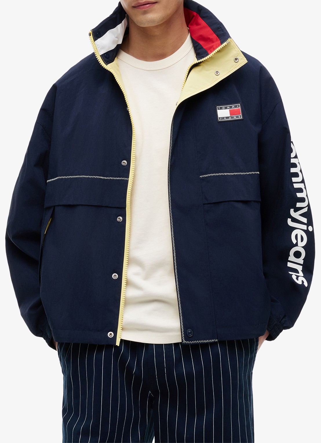 Tommy Hilfiger Jack met waterafstotende coating - detail 3 dark night navy-c1g