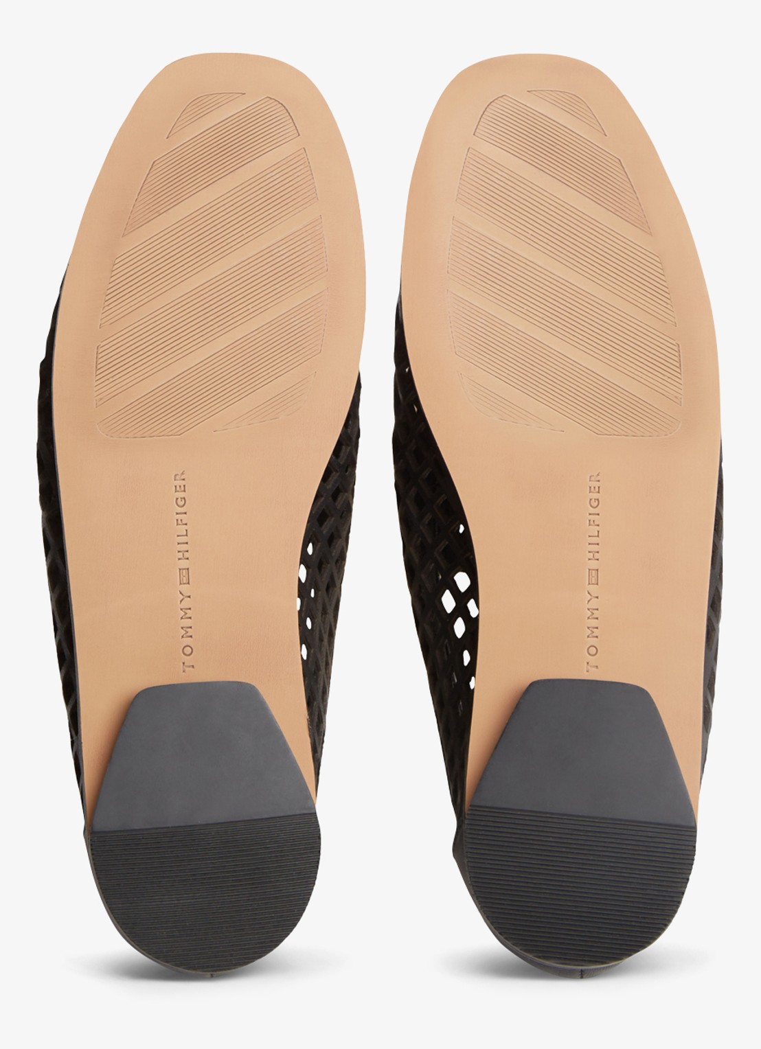 Tommy Hilfiger Loafer met opengewerkt dessin - detail 4 zwart