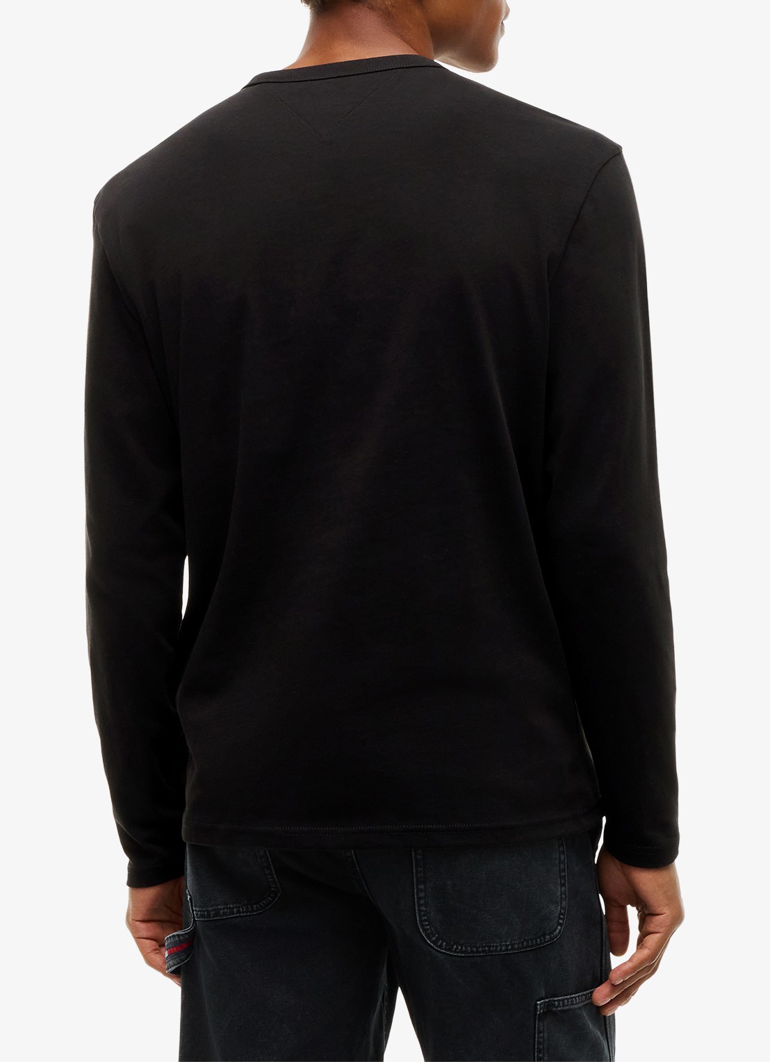 Tommy Hilfiger Longsleeve met logo - achterkant 4 zwart