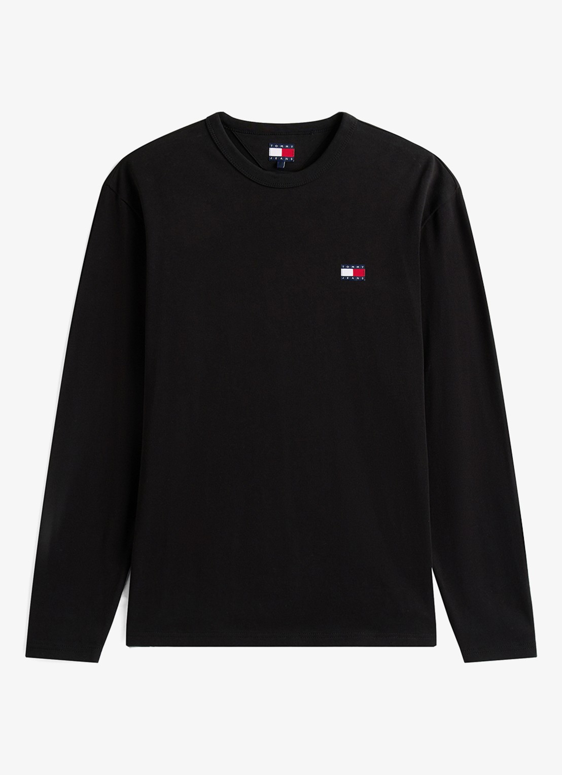 Tommy Hilfiger Longsleeve met logo - voorkant 5 zwart