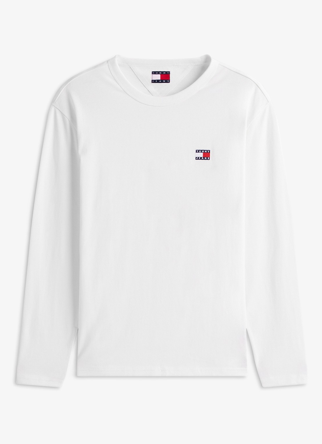 Tommy Hilfiger Longsleeve met logo - voorkant 6 ecru-ybl