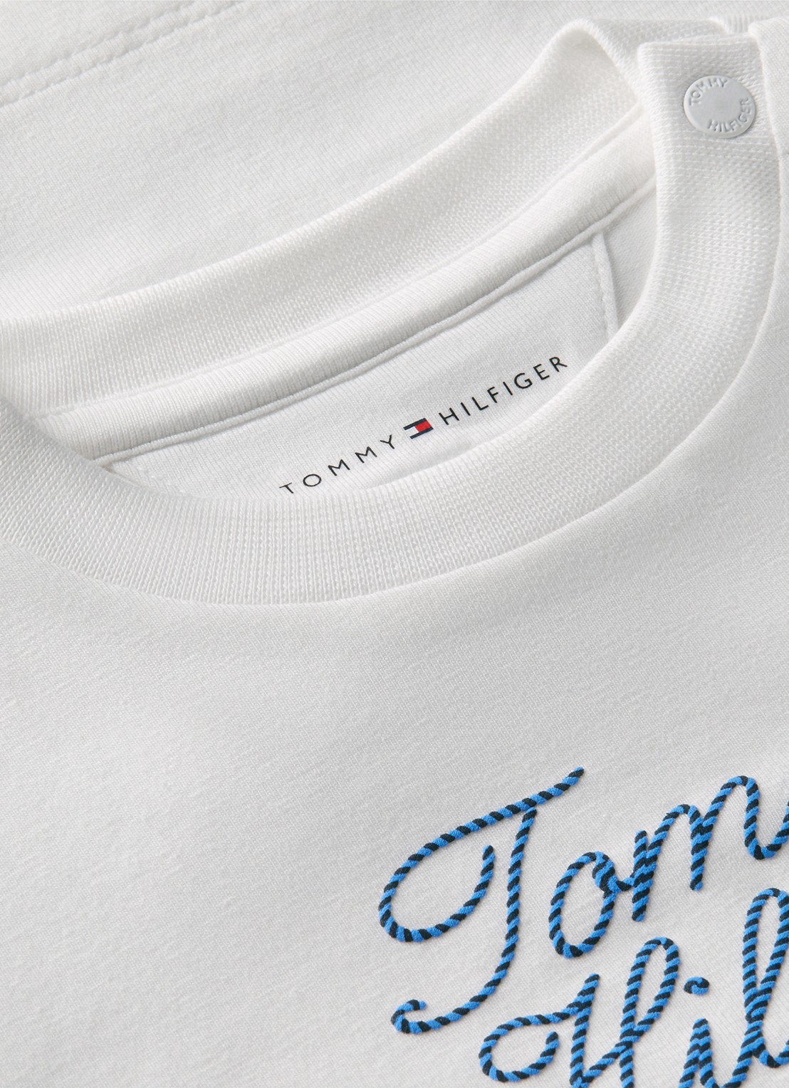 Tommy Hilfiger Longsleeve met logo - detail 2 wit
