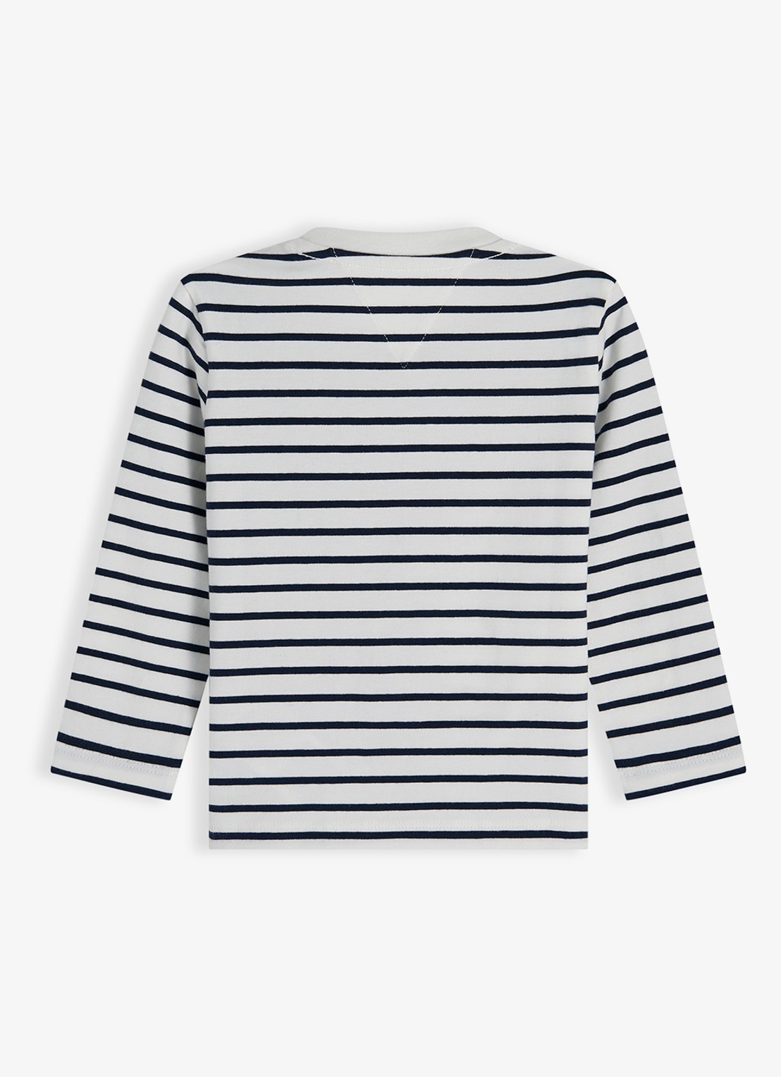 Tommy Hilfiger Longsleeve met logo - achterkant 2 donkerblauw