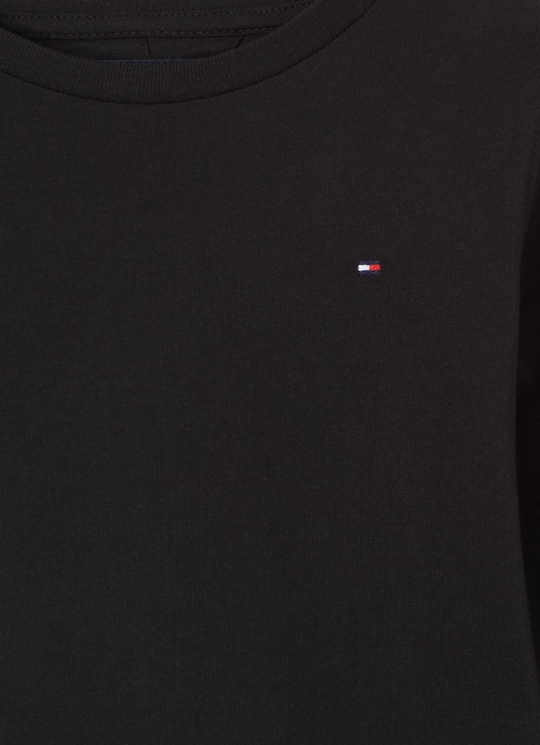Tommy Hilfiger Longsleeve met logoborduring - detail 3 zwart