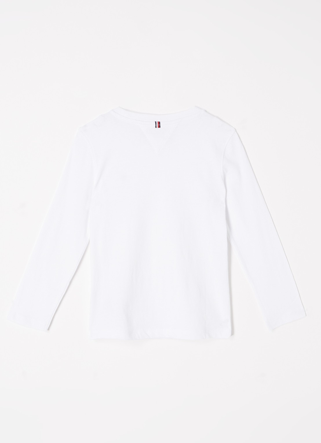Tommy Hilfiger Longsleeve met logoborduring - voorkant 2 wit