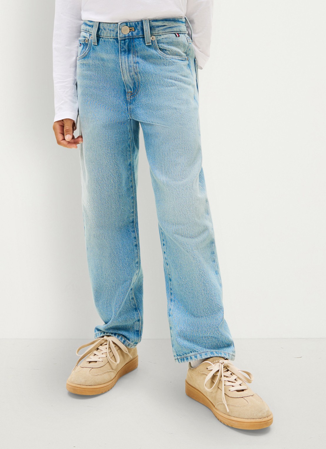 Tommy Hilfiger Loose fit jeans met steekzakken - detail 4 indigo