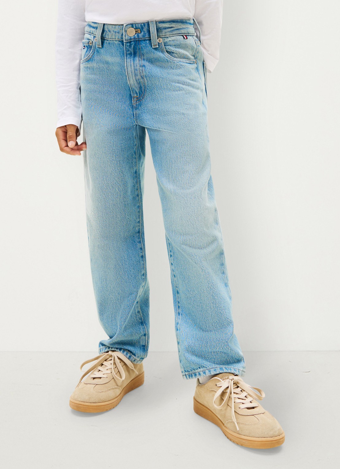 Tommy Hilfiger Loose fit jeans met steekzakken - detail 6 indigo