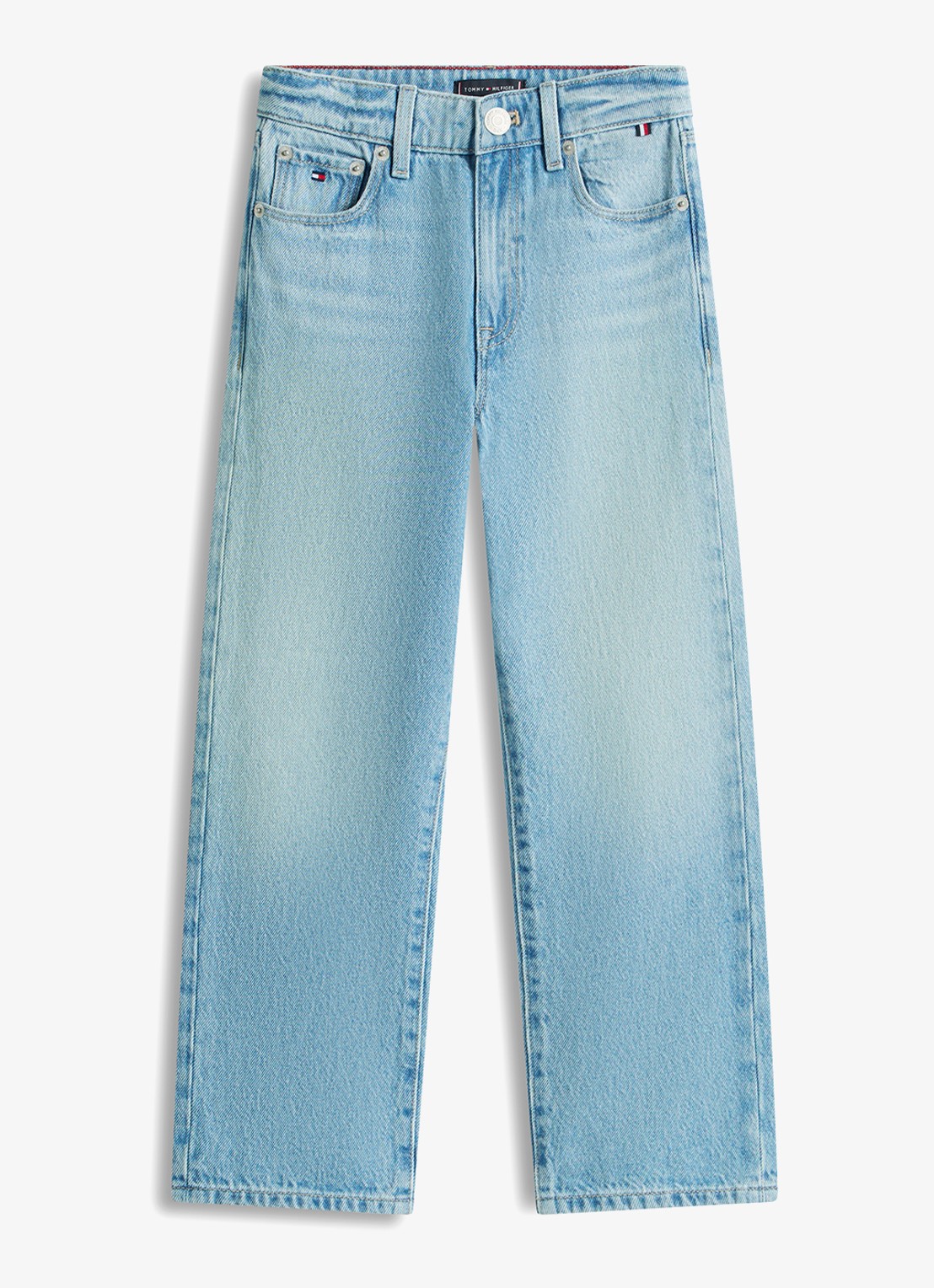 Tommy Hilfiger Loose fit jeans met steekzakken - voorkant 3 indigo